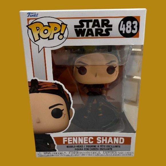 Funko Other - Funko Pop Star Wars Fennec Shand Bobble-Head Figurine 483